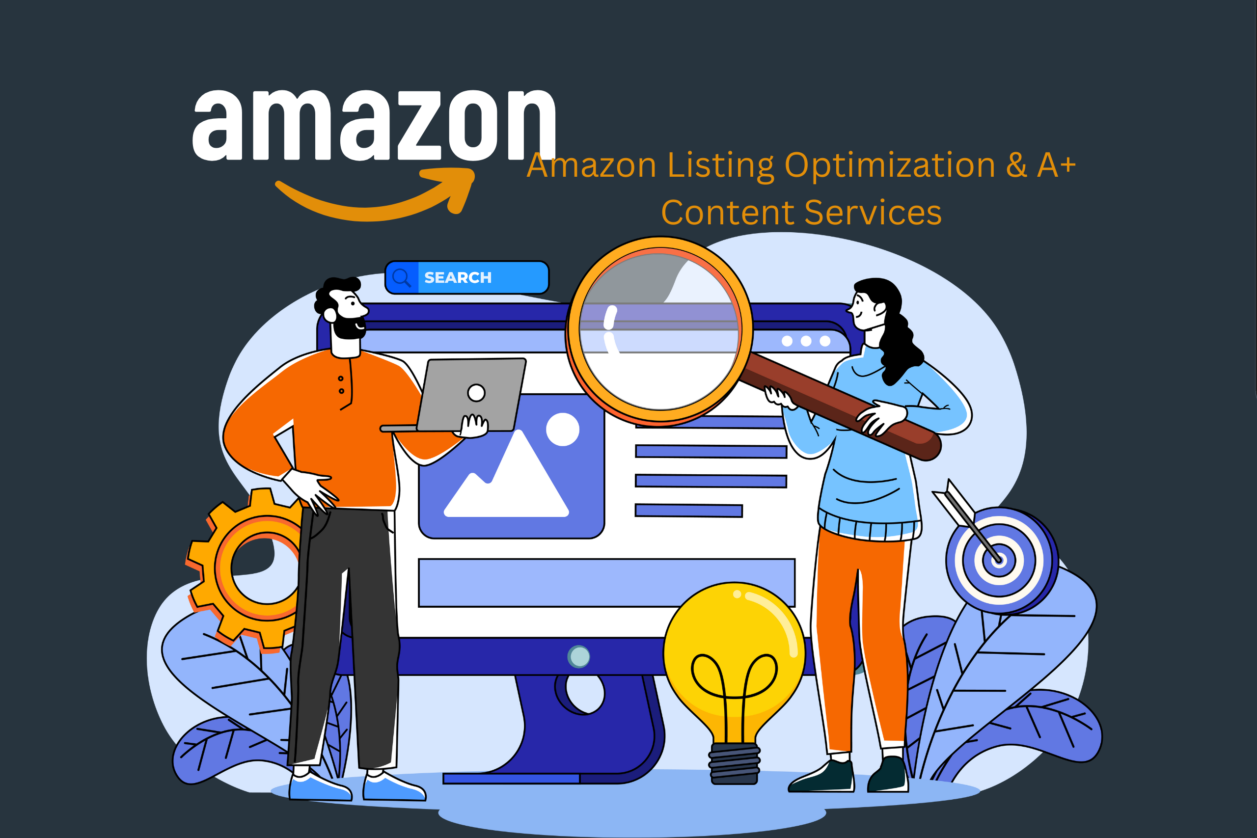 Amazon Listing Optimization & A+ Content 1 Amazon listing optimization services Seattle - ITSPCTRM team improving product pages